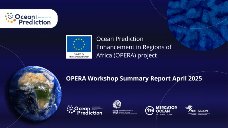 OPERA Workshop Summary Report April 2025